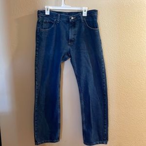 Mens Wrangler straight leg jeans